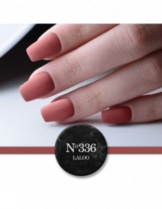 Νο.336 Nude Brown Red | Laloo gel polish 15ml 2